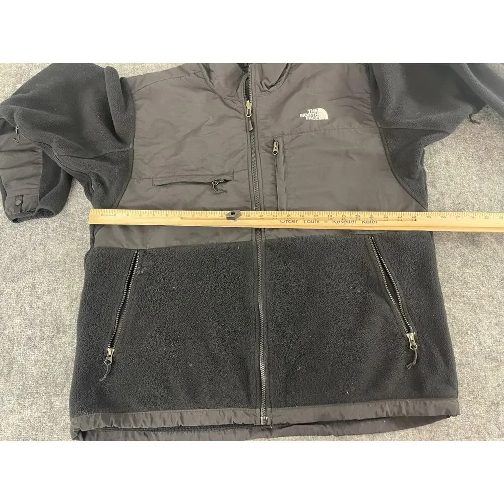 The North Face Jacket Mens Extra Large Black Windbreaker Full Zip Coat N310